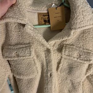 Pink rose fleece Sherpa